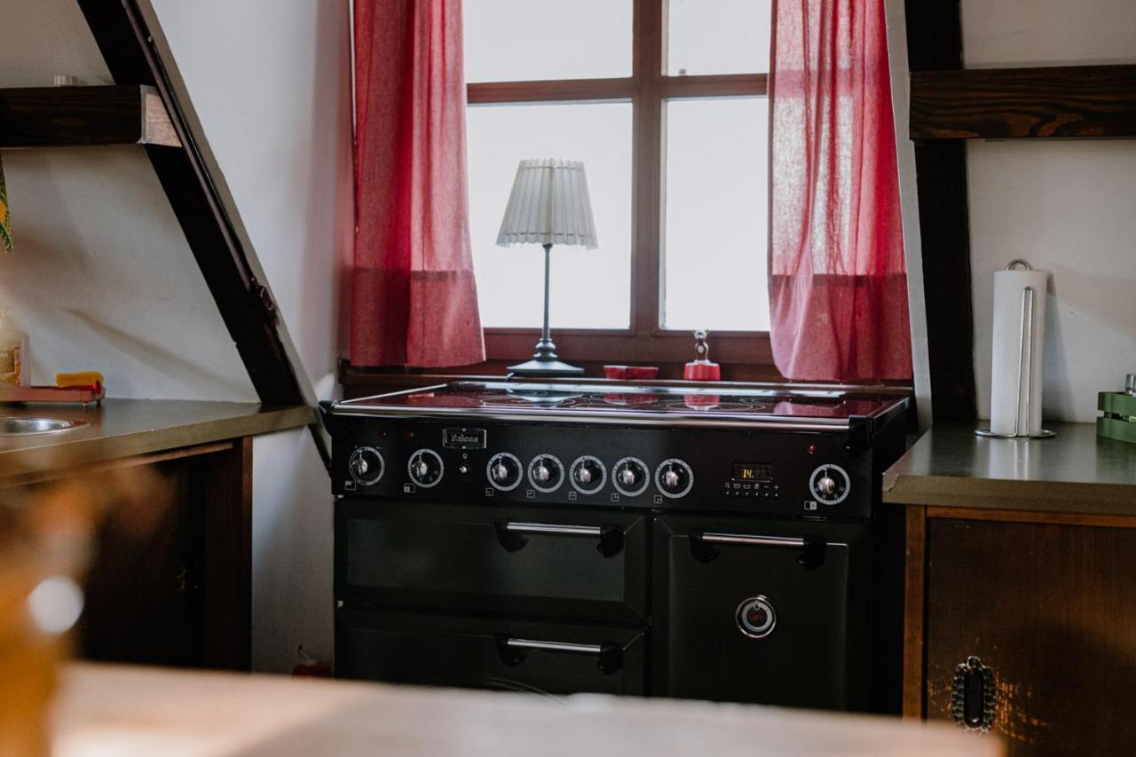 Jagdhaus In Der Rhoen In Voelliger Alleinlage ゲルスフェルト エクステリア 写真
